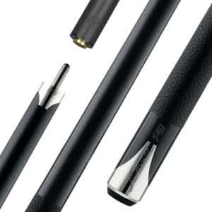 Predator P3 Black Pool Cue Leather Luxe Wrap
