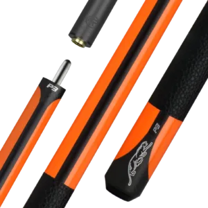 Predator P3 Flare Orange Pool Cue Leather Luxe Wrap