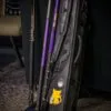 Predator break cue and playing cue in a case